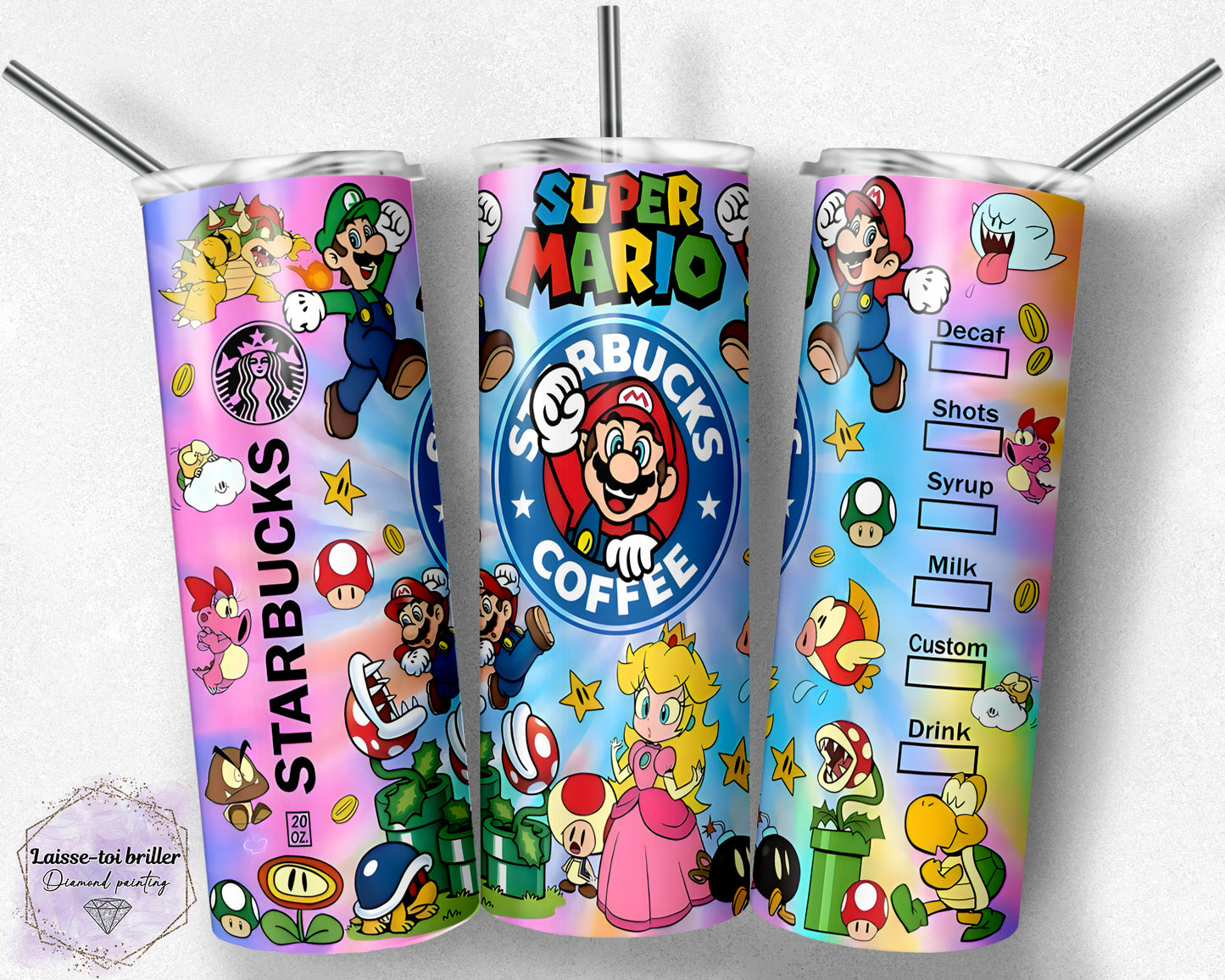 Starbucks Mario Bros