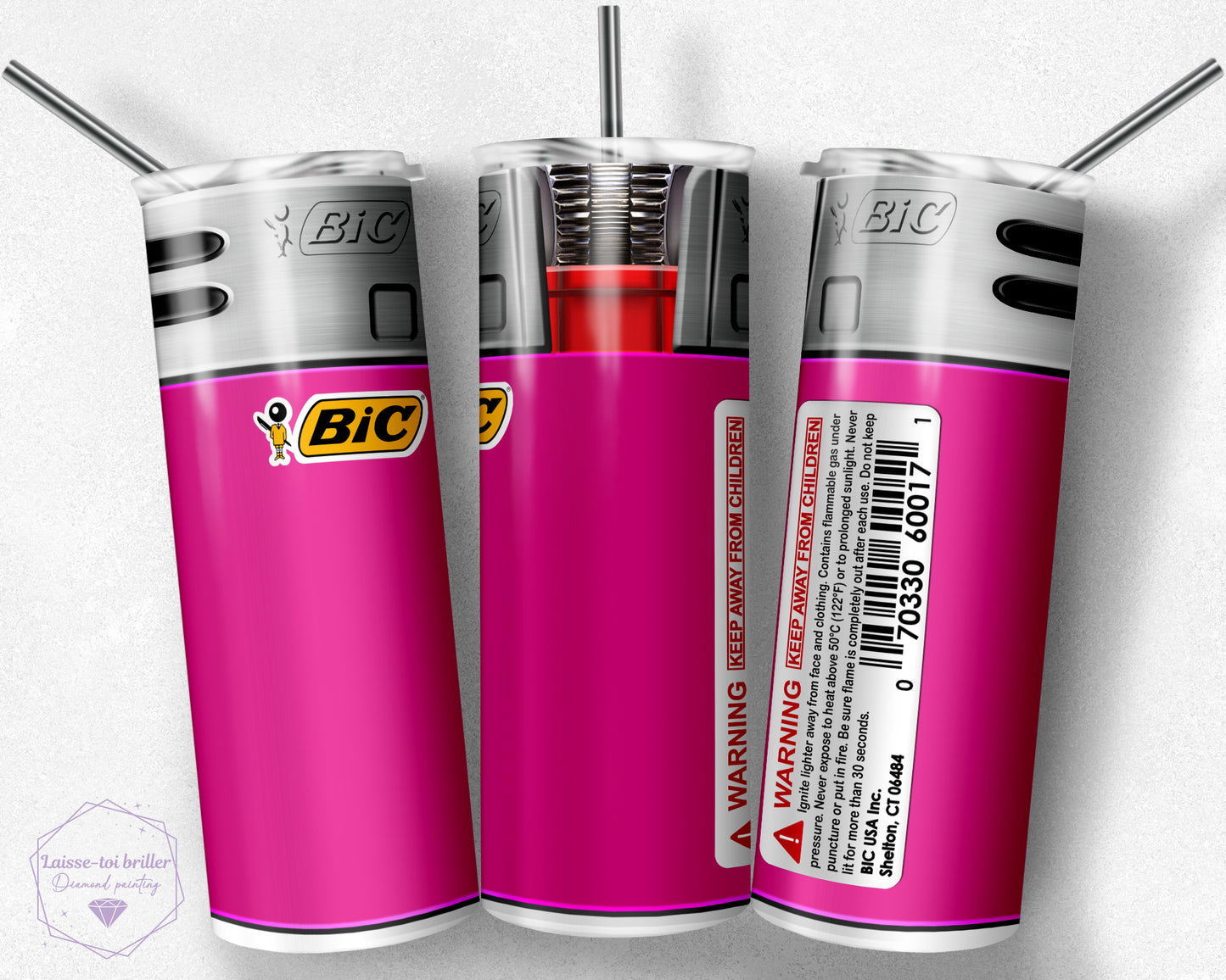 Bic rose  (G-GOURDE-363)