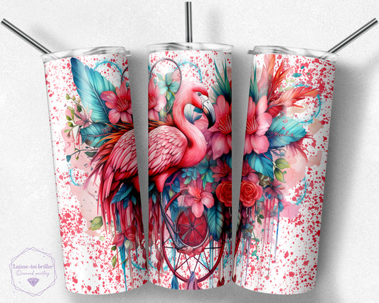 Boho flamand rose (G-GOURDE-220)