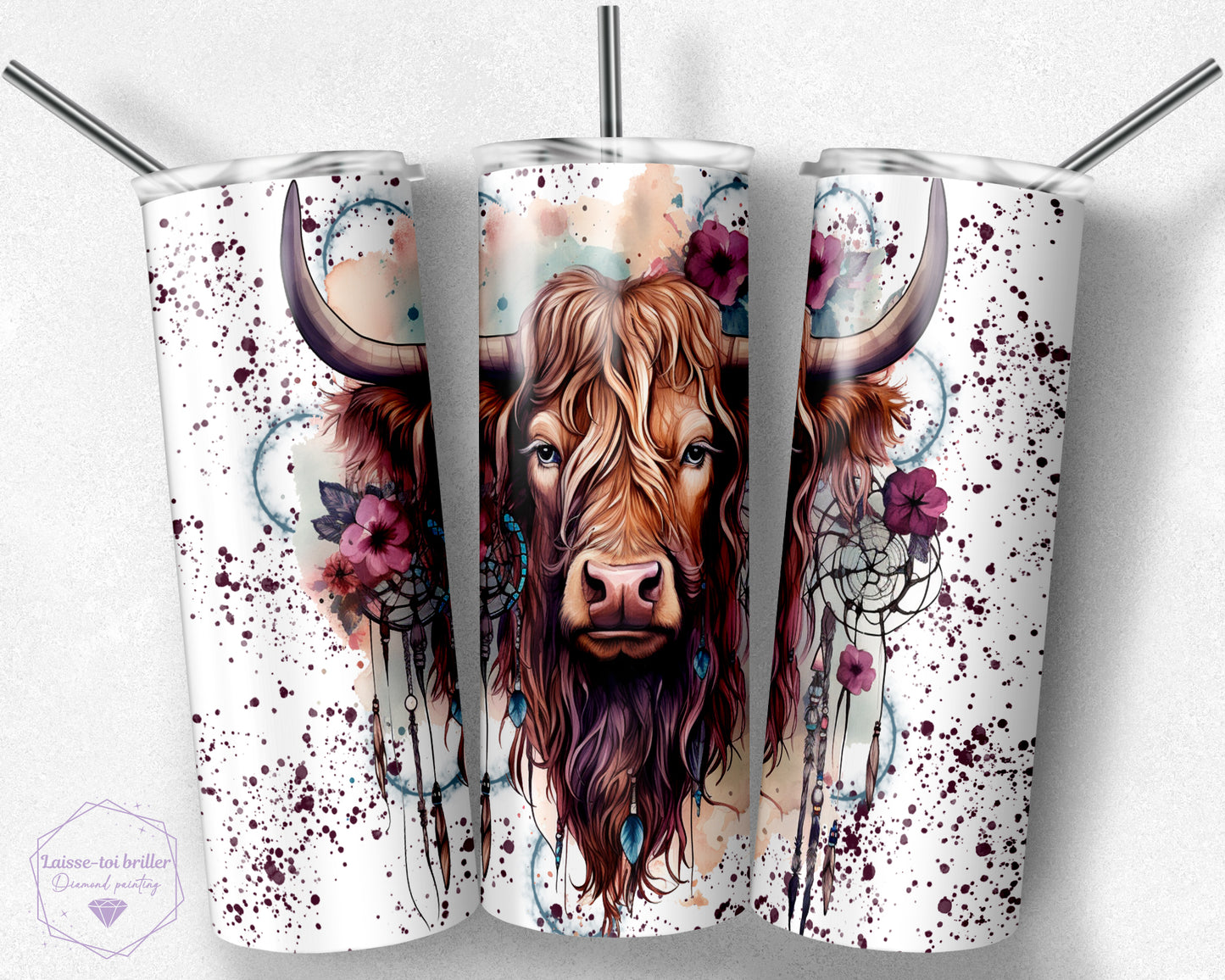 Boho vache  (G-GOURDE-241)