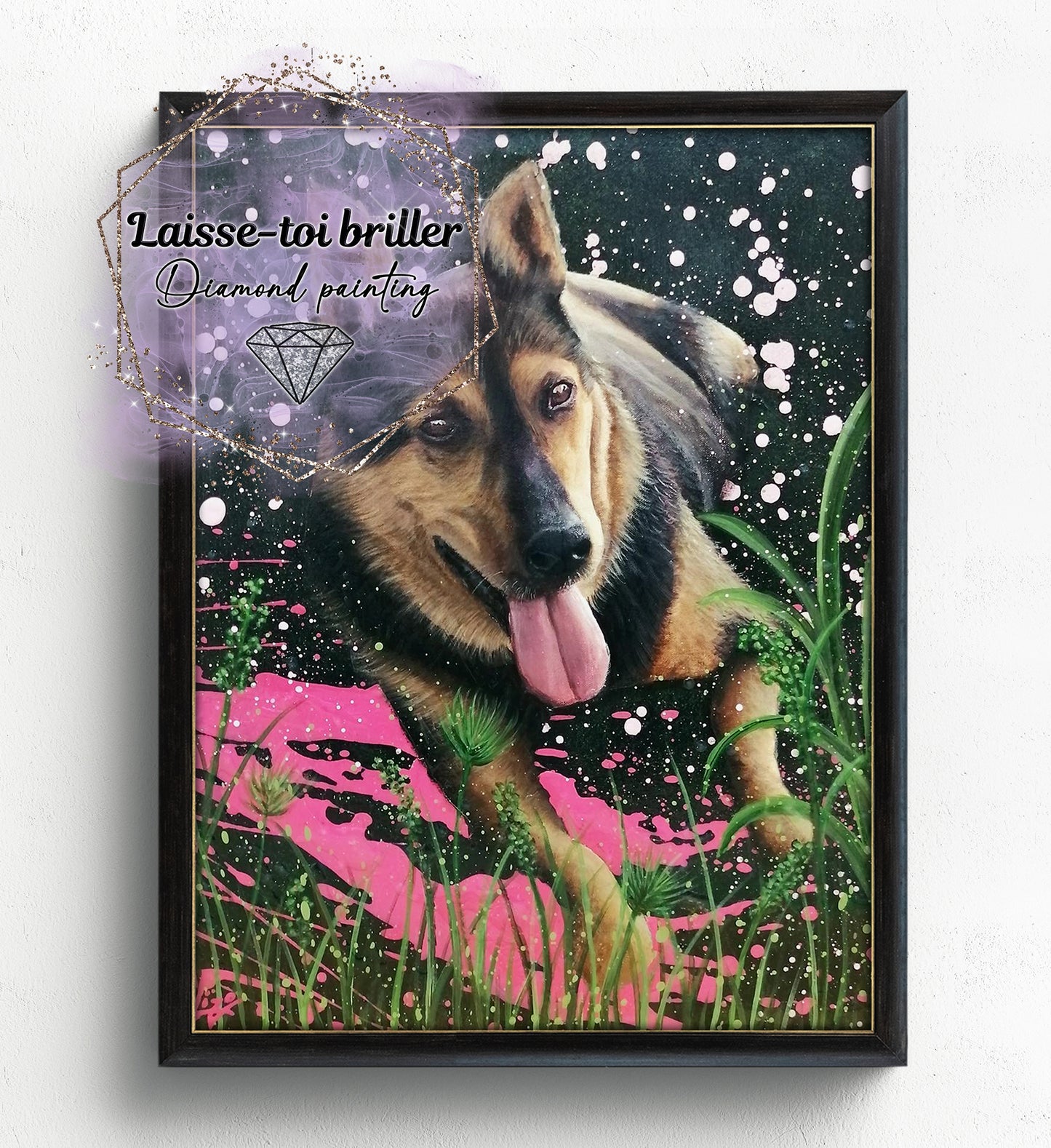 Casserole the German Shepherd (ART-LIZO-002)