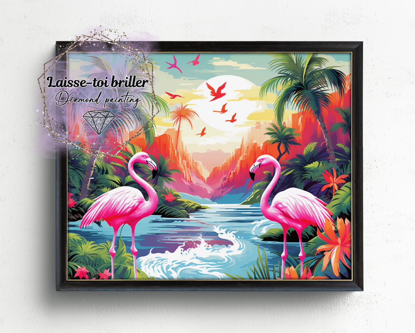 Pink flamingo (A-BIRDS-058)