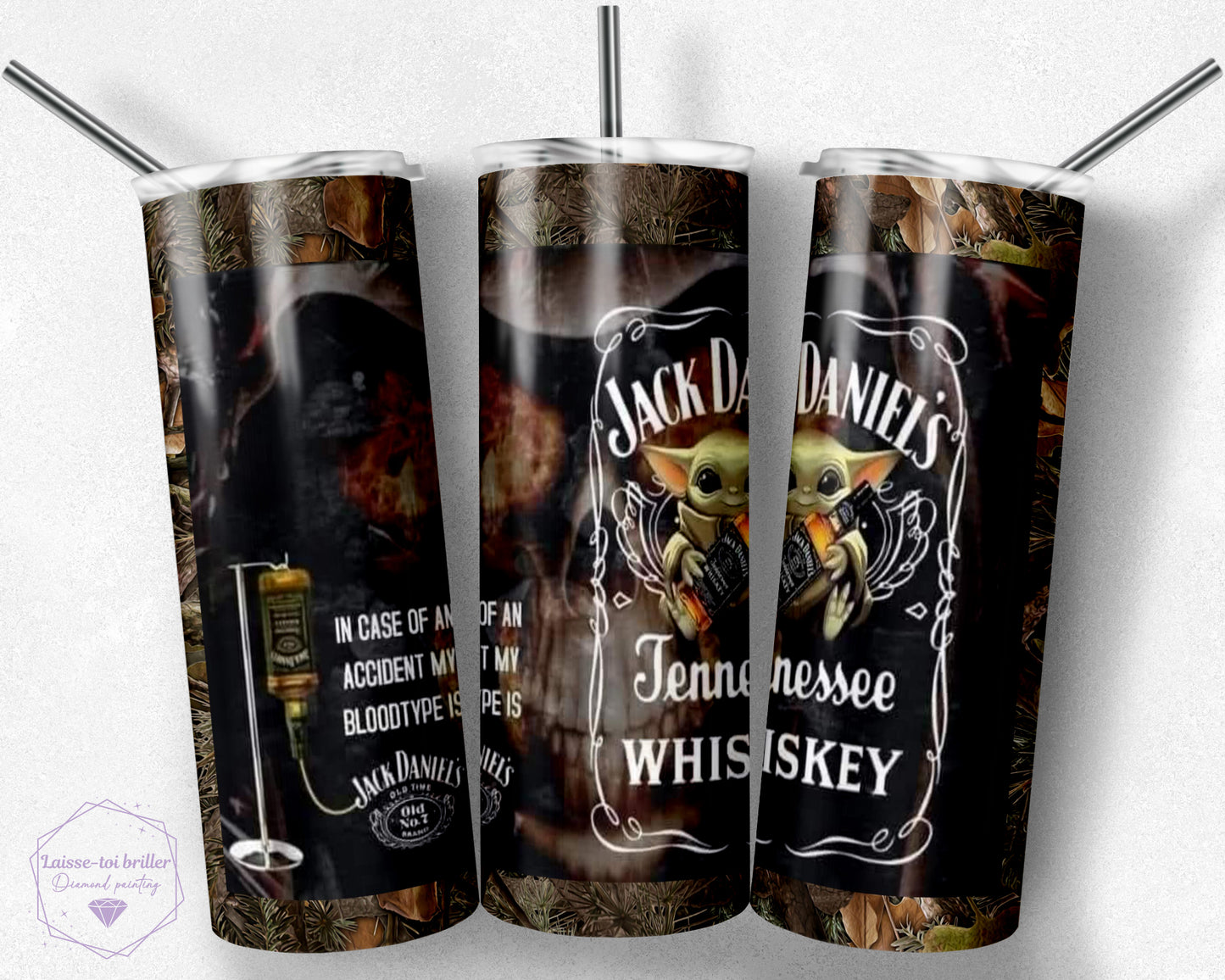 Jack Daniels Yoda  (G-GOURDE-432)