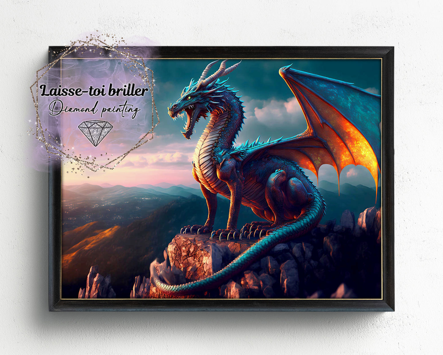 Le dragon au sommet (I-FANTAISIE-002)