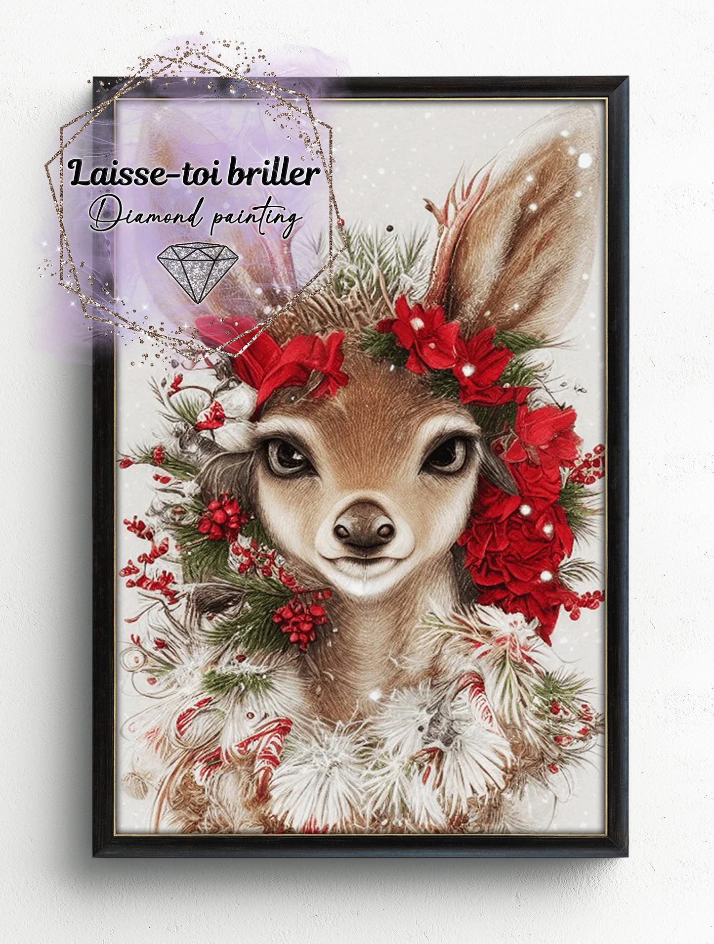 Deer Christmas (B-NOËL-018)