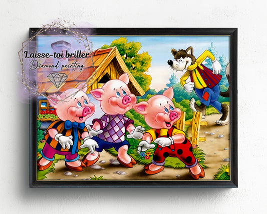 Trois petits cochons (F-FICTIF-0217)